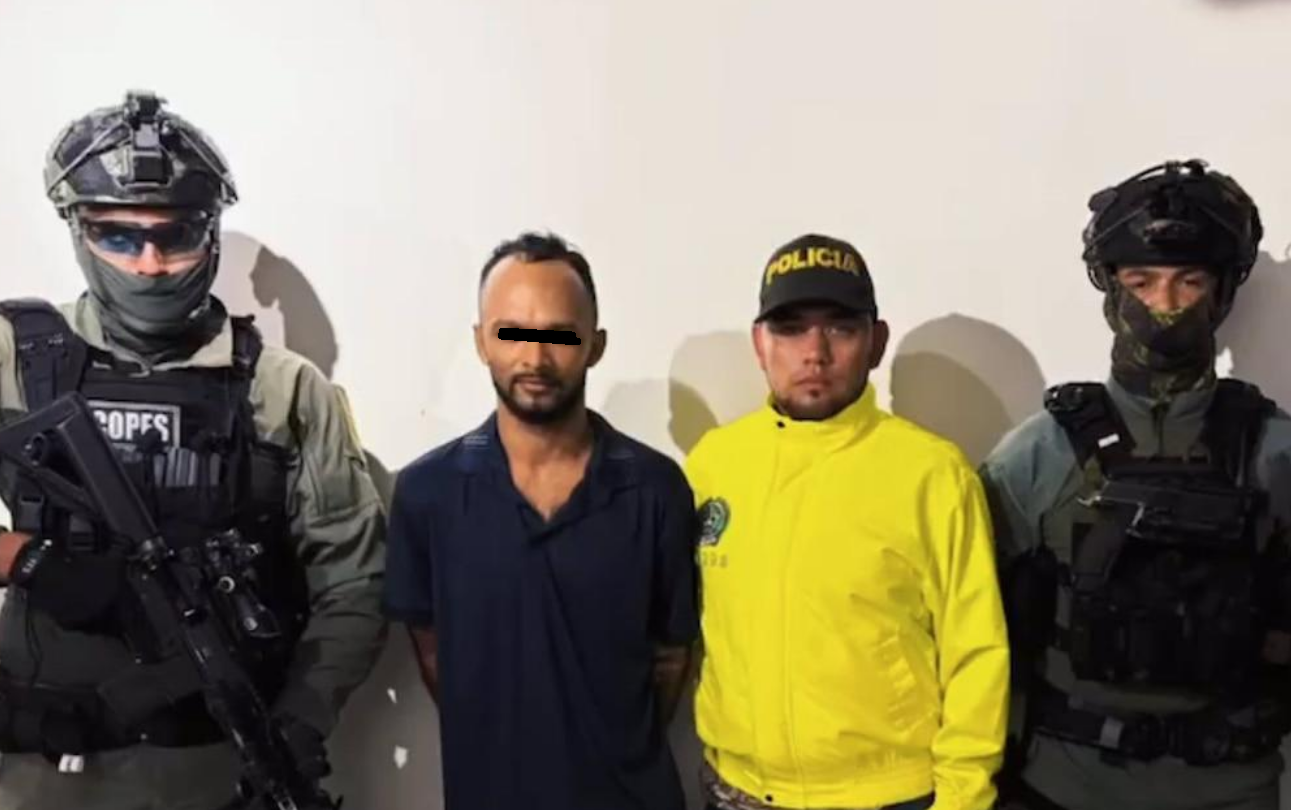 Colombia capturó a un cabecilla del Clan del Golfo, primo y cuñado de alias “Otoniel”