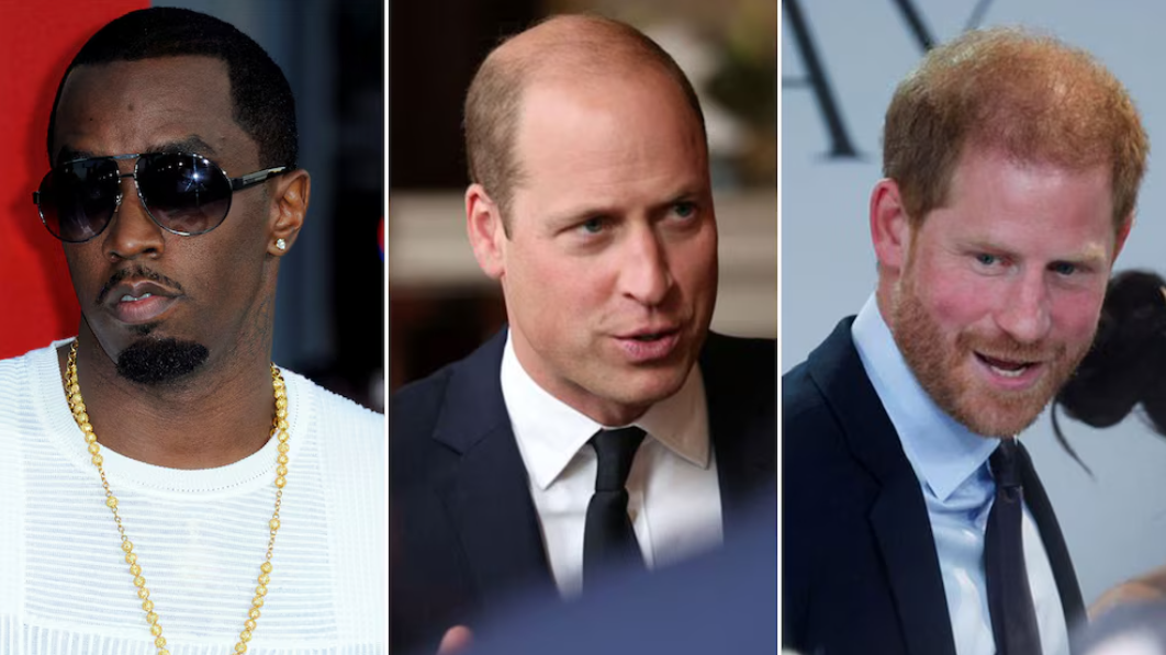 La extraña obsesión que tenía Sean “Diddy” Combs con los príncipes William y Harry