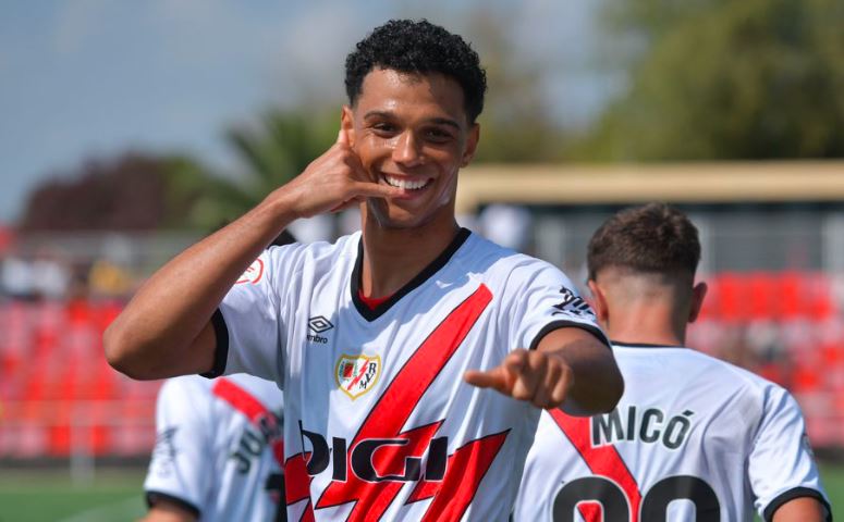 Hijo de Samuel Eto’o debutó en la Copa del Rey con un gol para Rayo Vallecano (VIDEO)