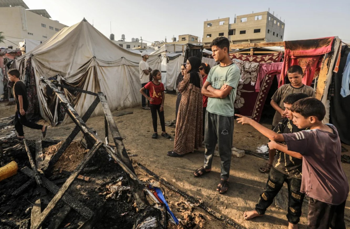 Mohamed, el niño palestino que vio arder a su madre y su hermano tras un ataque israelí