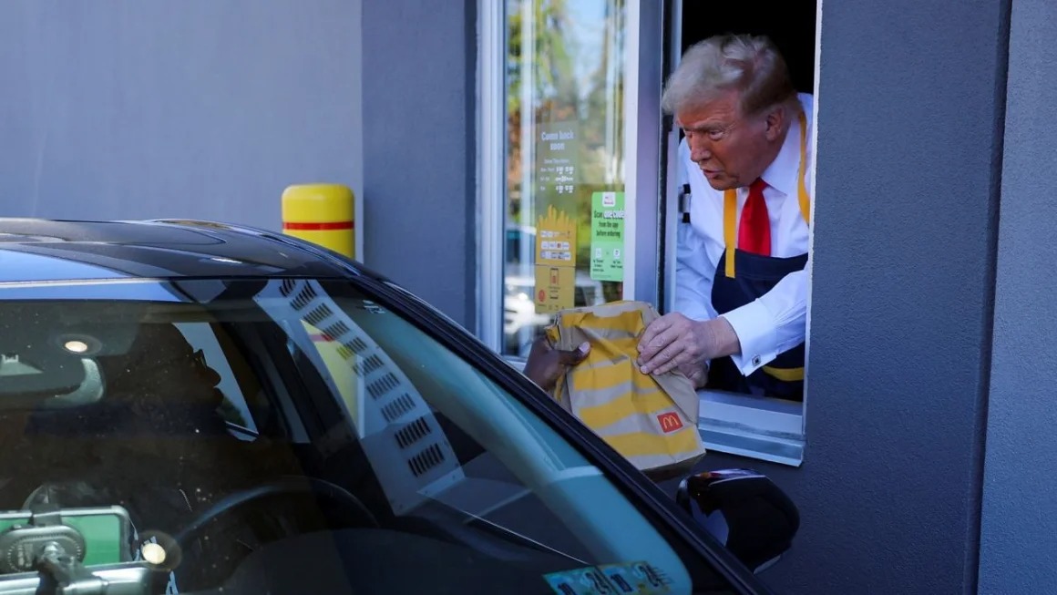 McDonald’s no dio permiso a Trump para servir papas fritas en su restaurante