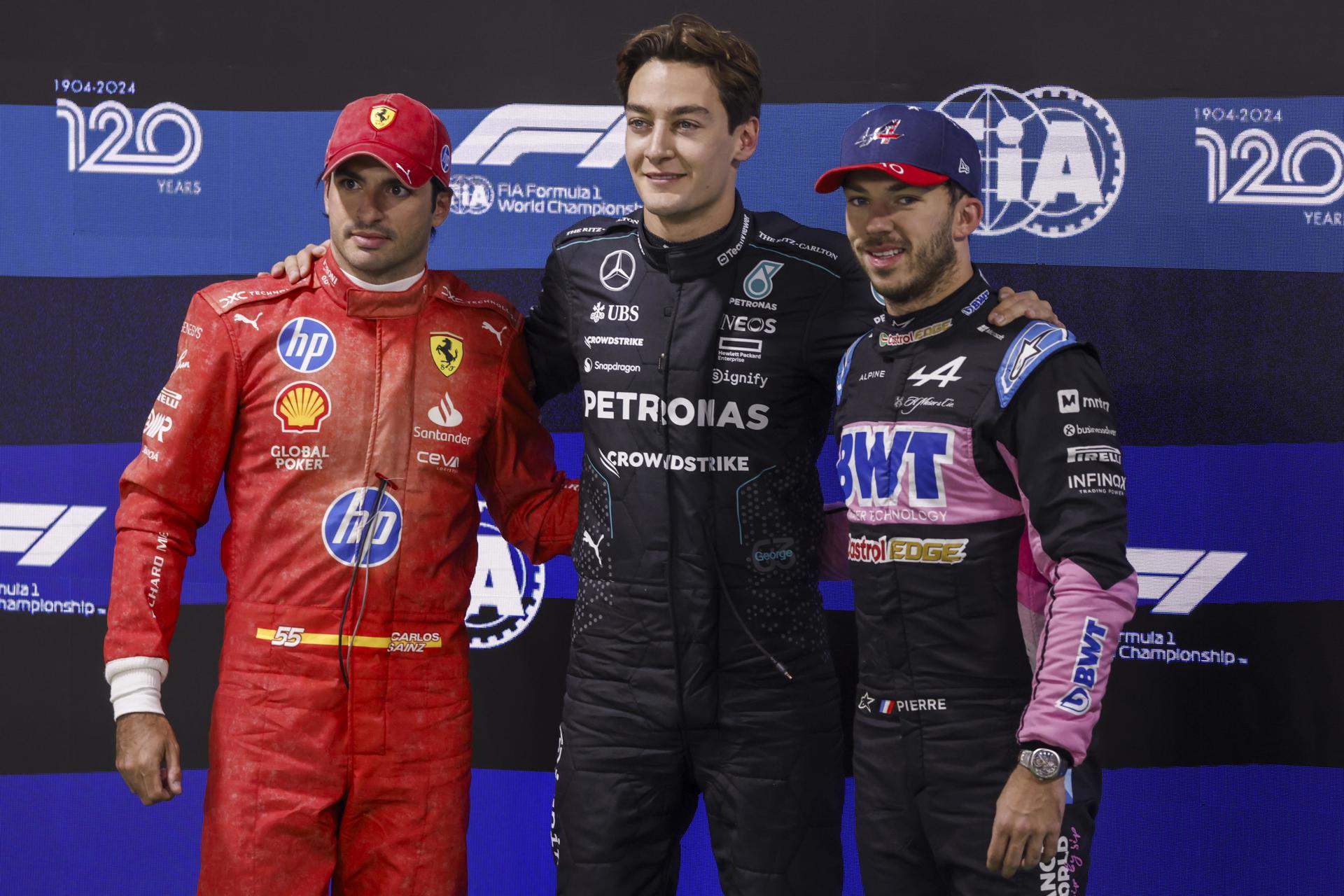 El británico Russell consolidó el dominio de Mercedes con la pole position en Las Vegas