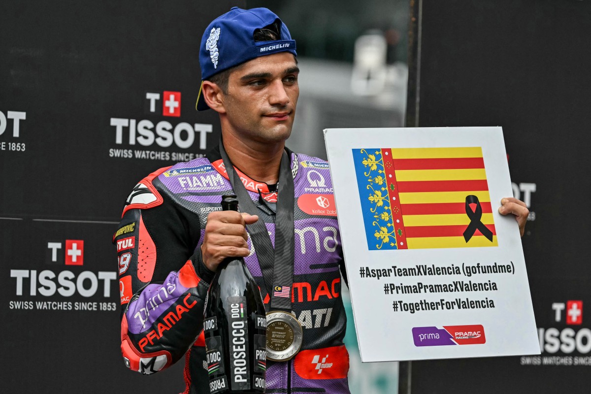 Jorge Martín sumó su séptima victoria al “sprint” y se acerca al título mundial de MotoGP