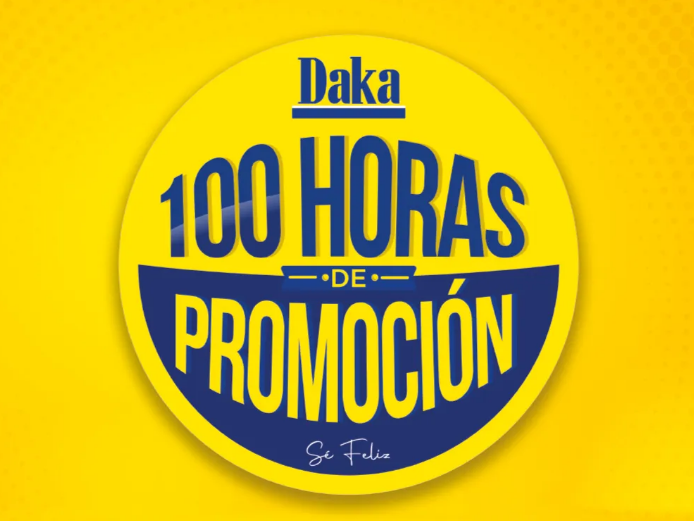 Llegaron las 100 Horas de Promoción en Tiendas Daka