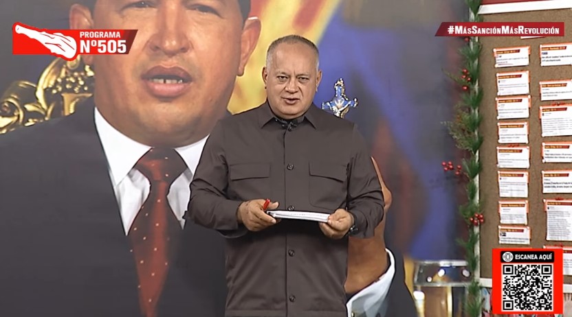 Lo que dijo Diosdado Cabello sobre nuevas sanciones de EEUU al chavismo 