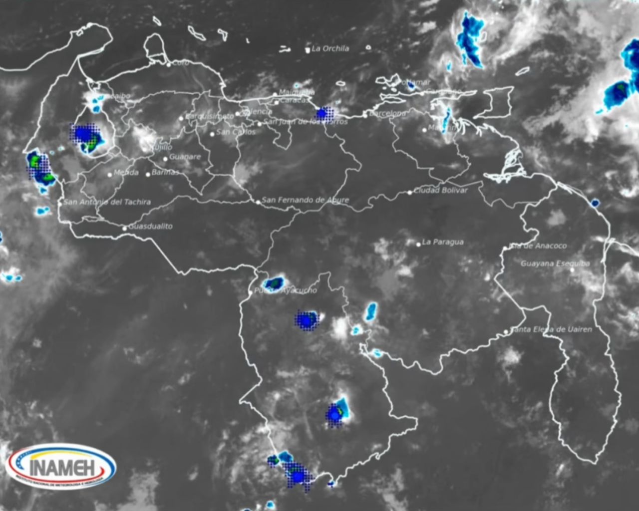 Inameh prevé clima estable con algunas lluvias para este #20Nov