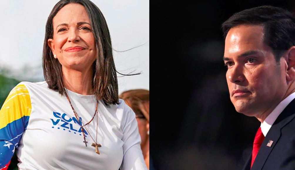 María Corina Machado celebró la nominación de Marco Rubio como Secretario de Estado de EEUU