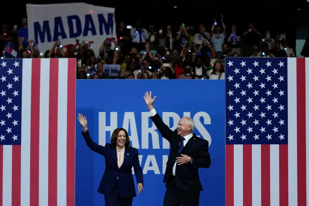 Kamala Harris obtuvo la victoria en Nueva Jersey