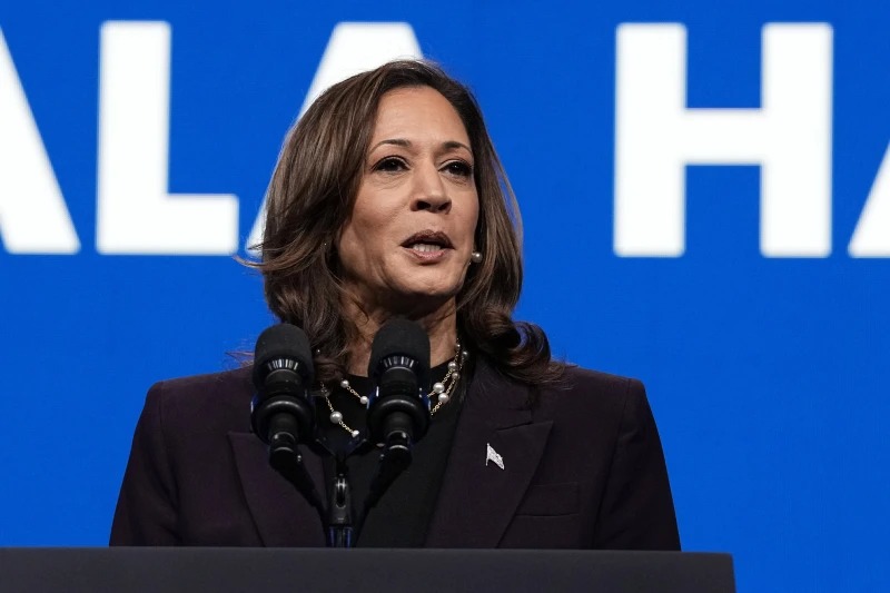 Kamala Harris sale victoriosa de Nueva York con 28 colegios electorales