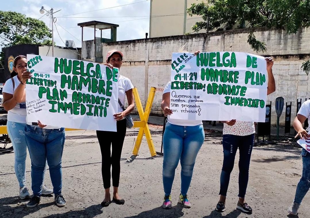 Protesta en el Cicpc Barquisimeto: Más de 40 internos en huelga de hambre exigen atención judicial