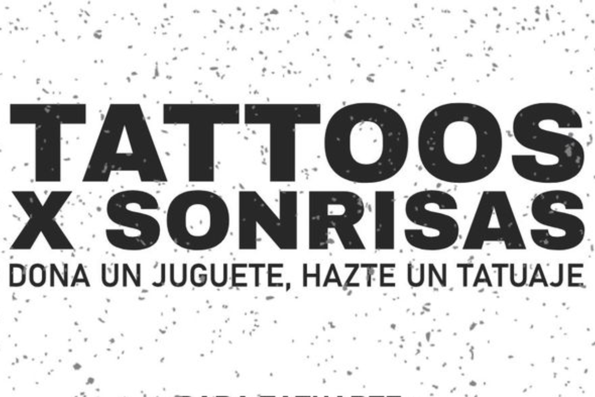 Tattoos x Sonrisas, el evento que une arte y solidaridad en la temporada navideña