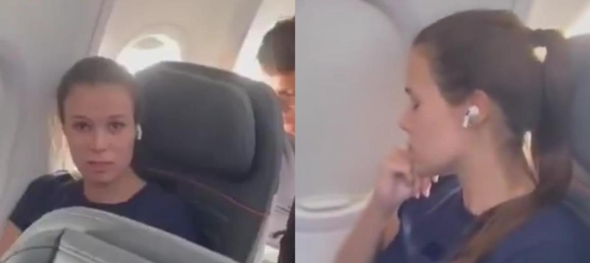 La insólita pataleta de un niño porque pasajera le negó el asiento de la ventada del avión (VIDEO)