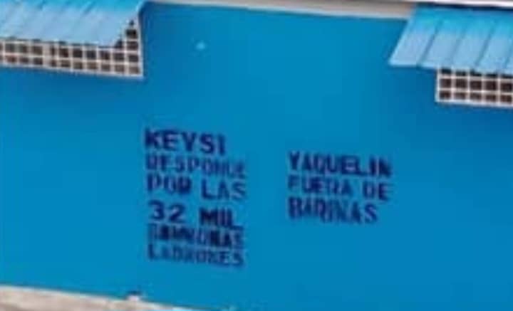 Pintaron grafitis en Barinas para reclamar 32 mil bombonas que nunca le devolvieron a la gente