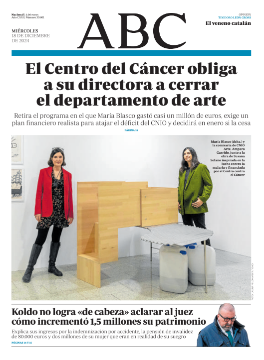 Portadas de la prensa internacional de este miércoles 18 de diciembre de 2024