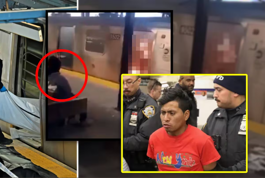 Arrestaron a sospechoso de prender fuego a una mujer en el metro de Nueva York